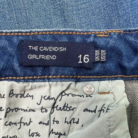 Boden The Cavendish Girlfriend Jeans - Size 16 - Picture 6 of 7